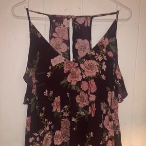 American Eagle AE cold shoulder off shoulder top